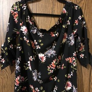 Off the shoulder blouse